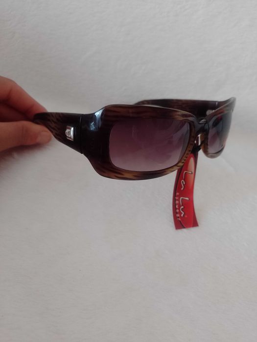 Bogato zdobione okulary przeciwsłoneczne, Top Vintage, NOWE