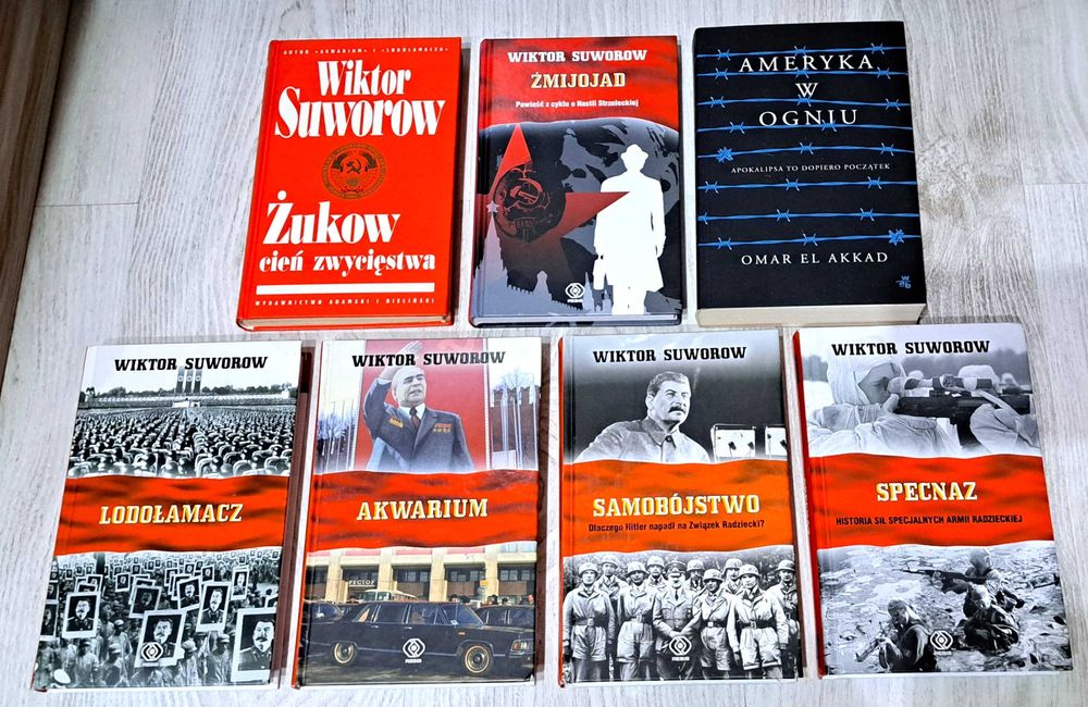 7x Suworow Samobójstwo Specnaz Żmijojad Akwarium Lodołamacz Żukow Cień