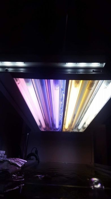 Lampa T5 6x24w plus led z modułów 5630 (6500k)