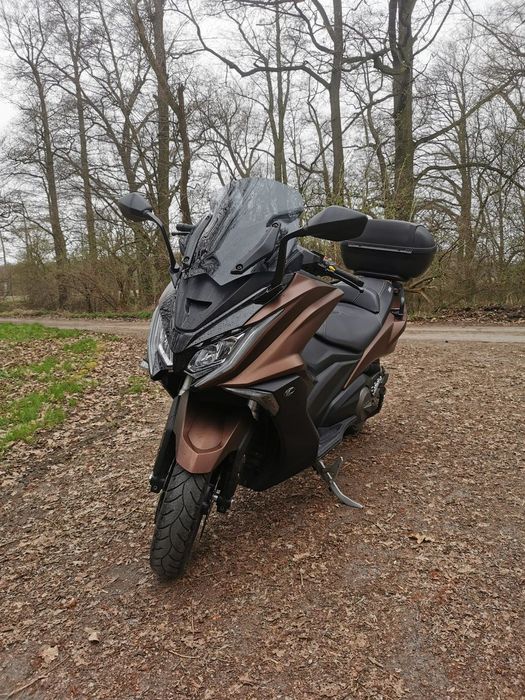 Kymco AK 550 z salonu, 7500 km, pełna faktura VAT