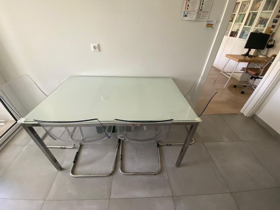Conjunto mesa e 4 cadeiras Torsby IKEA