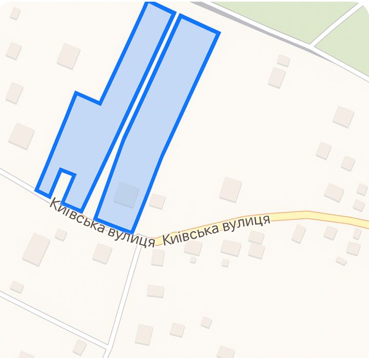 Ділянка під забудову з виходом до лісу с.Горенка. Не поле! Асфальтний  заїзд. Газ