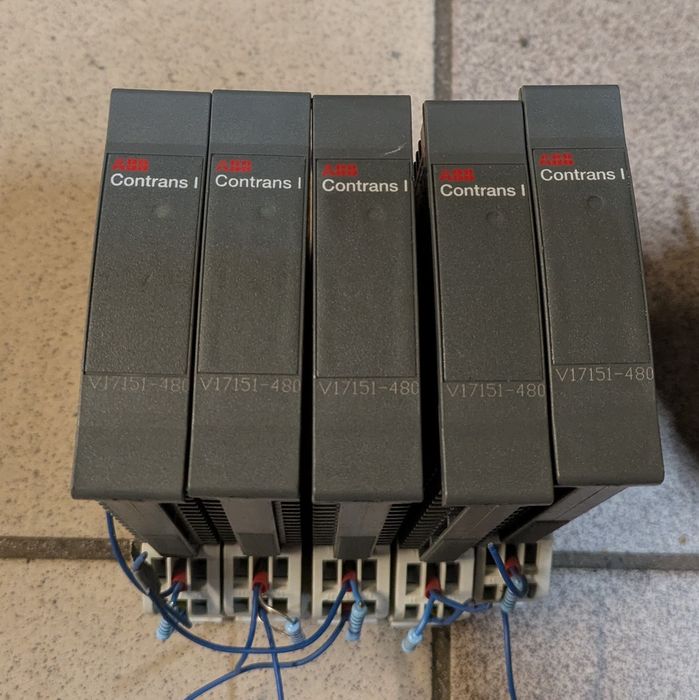 Aparatura ABB (Contrans I, przekaźniki czasowe, prądowe)