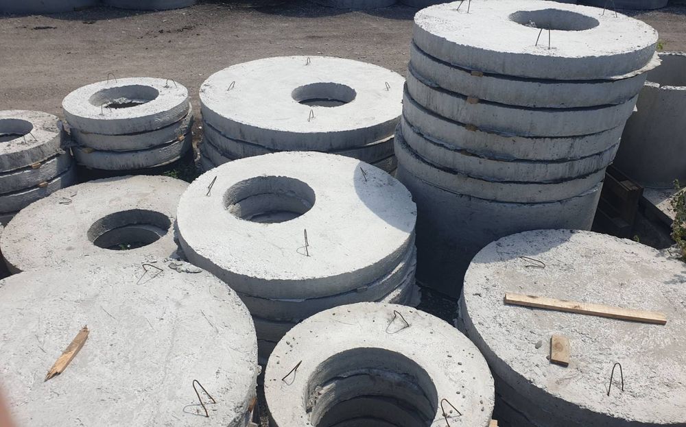 Кольца бетонные для скважин и канализации