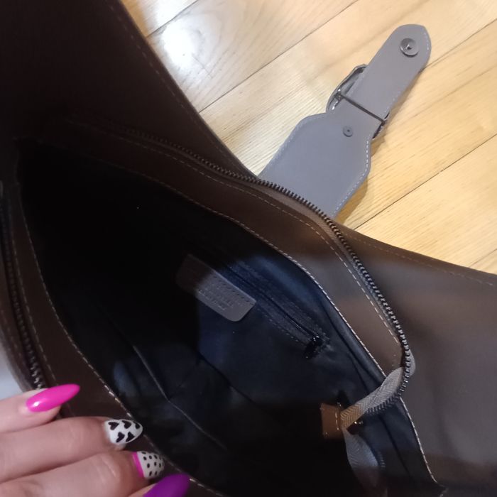 Brązowa torebka na ramię