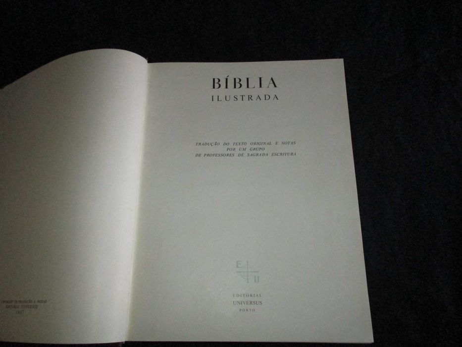 Livros Bíblia Ilustrada Novo Testamento 1957