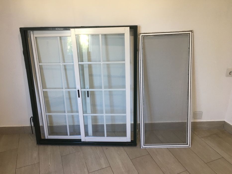 Janela Aluminio Vidro Duplo e Rede Mosquiteira