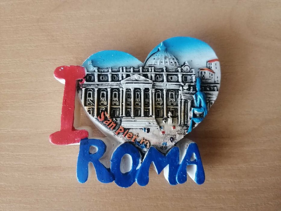 Magnes na lodówkę, Rzym, Roma, Włochy, I love Roma nowy Dąbrowa ...