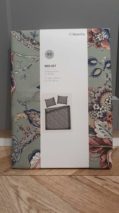Nowa pościel HOMLA CLARAS – kwiaty, 160×200 cm