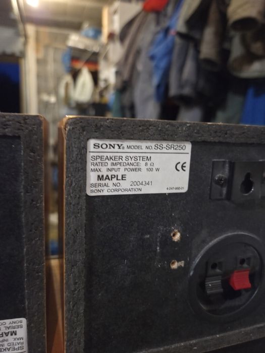 Głośniki Sony ss sr250 surround + glosnik centralny.