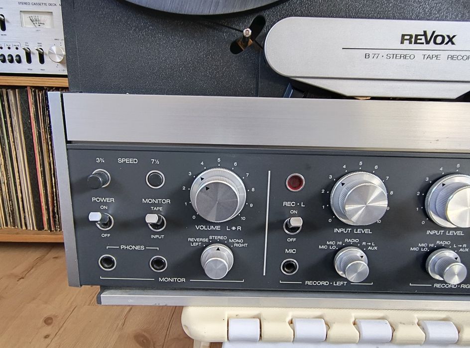 Magnetofon Revox B77 2 ścieżkowy po remoncie rezerwacja do 15.0102026