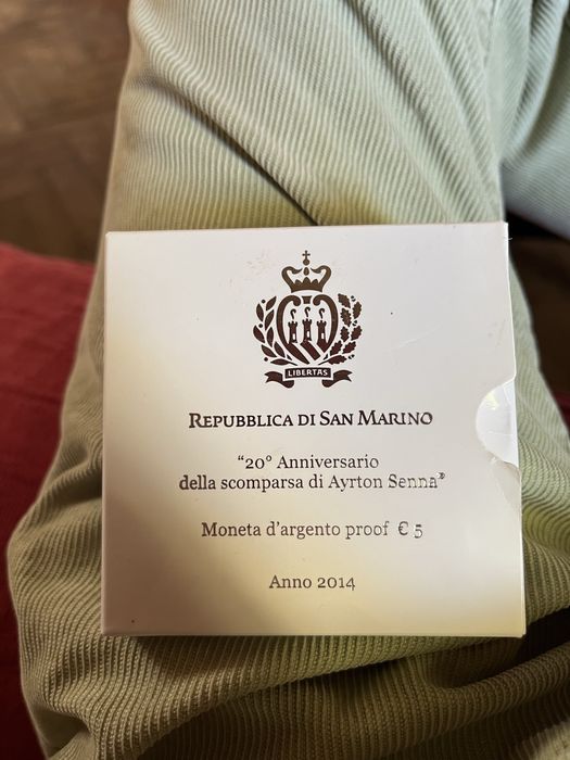 Moeda Ayrton Senna.