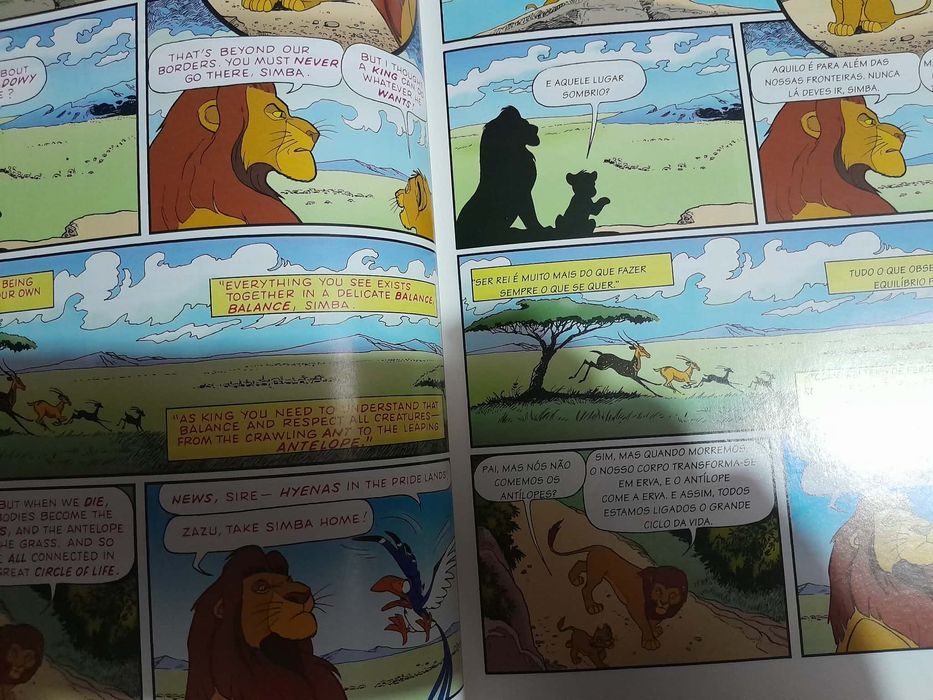 Disney livros toys story rei leao
