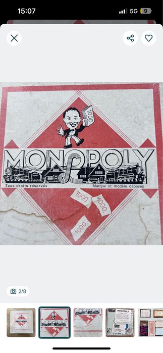Jogo Monopoly Editeur Exclusif Vintage