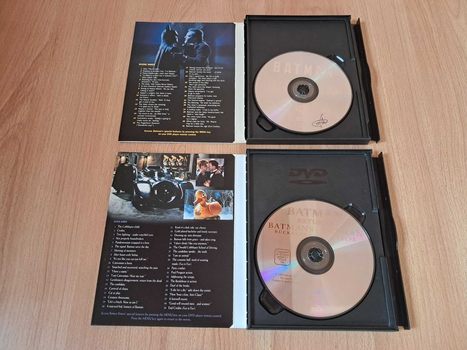 BATMAN / POWRÓT BATMANA 2 x DVD Snapper napisy PL stan dobry