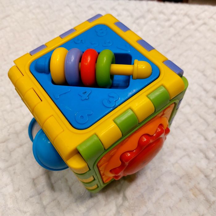 Розвиваючий куб-пазл