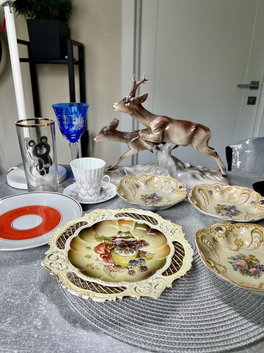 Сервиз фарфор лфз Германия статуэтка