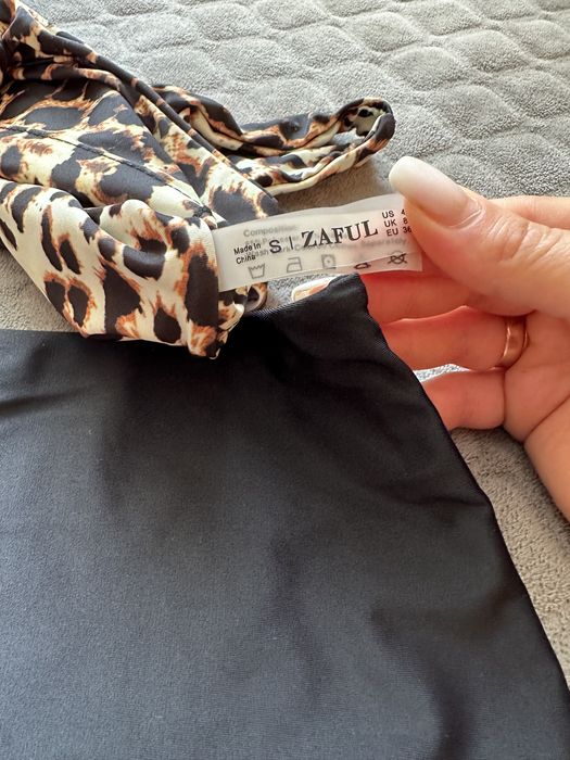 НОВИЙ Купальник з леопардовим принтом