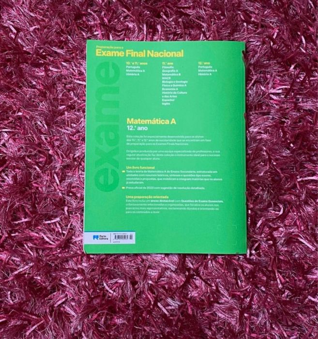 Livro de exames 2024- Porto Editora