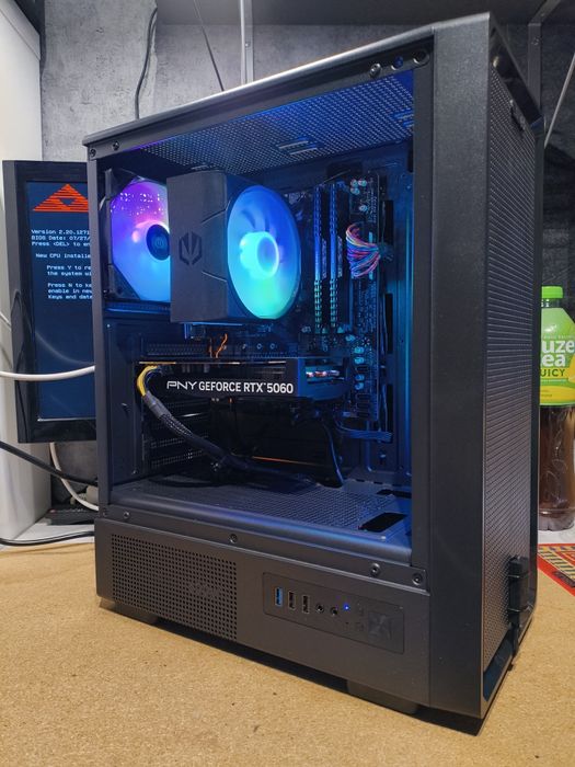 Okazja !!! Komputer do Gier RTX5060 8gb Ryzen5 16gb ram dysk 1tb ssd