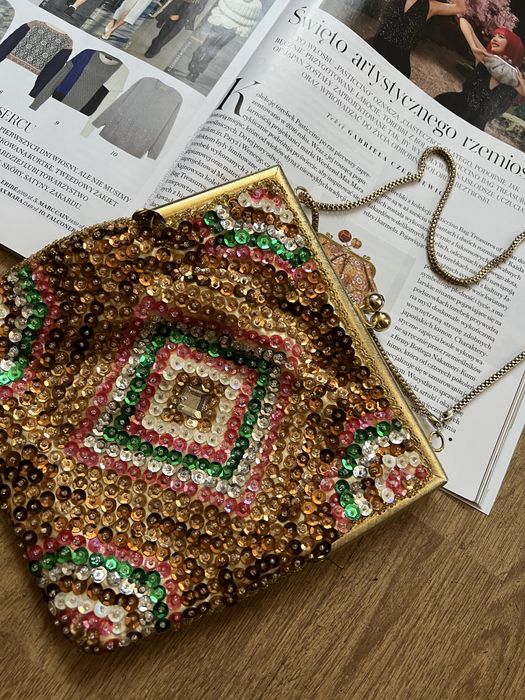 Torebka  artystyczne rzemioslo