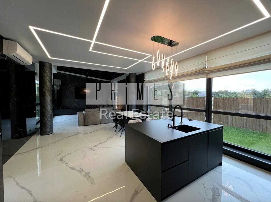 Продажа дома 210м2 в стиле Hi-Tech с ремонтом и техникой, Гатне