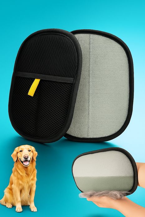 Luva Removedora de Pelos para Cão e Gato – Remove Pelos em Segundos