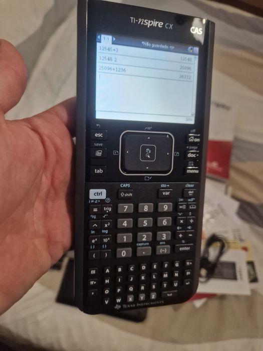 Calculadora Gráfica Texas Instruments TI Nspire CX CAS