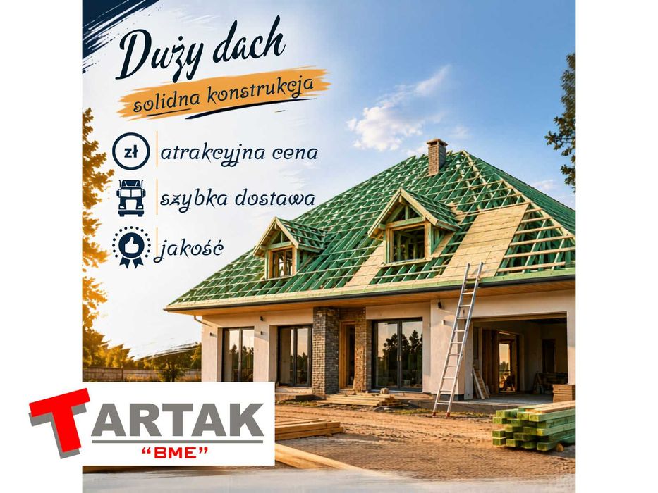 Więźba dachowa CNC Krokwie Belki impregnacja, Tartak Producent