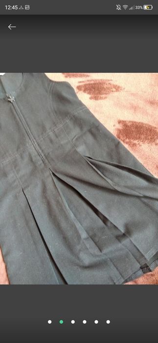 Брендовое школьное платье сарафан M&S collection