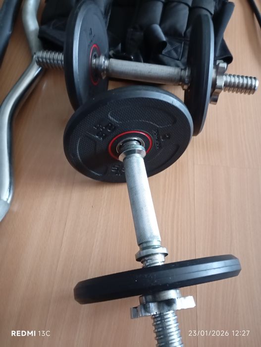 Vario material musculação