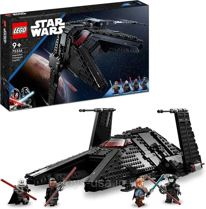 Конструктор LEGO Star Wars Транспортный корабль инквизиторов "Коса" (75336)