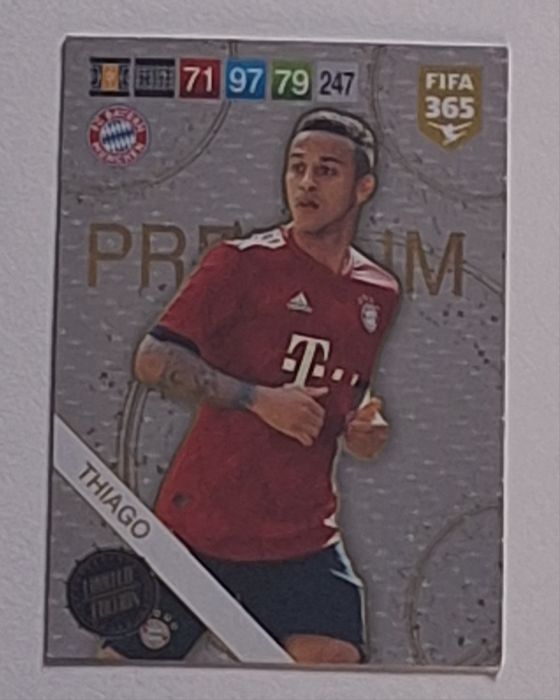Fifa 365 THIAGO Alcantara Limited edition Premium 2018/2019 Panini