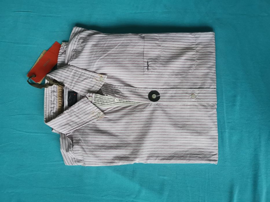 Koszula Hugo Boss orange handcrafted roz M