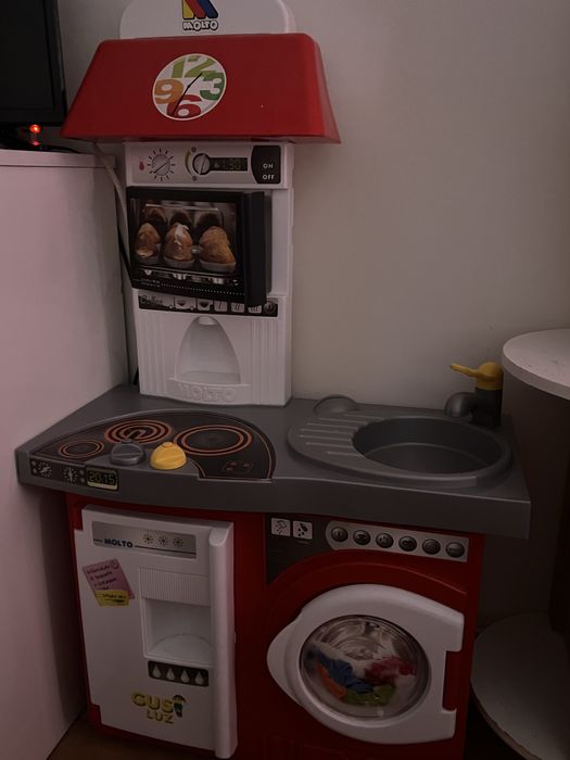 Cozinha de brincar e andarilho