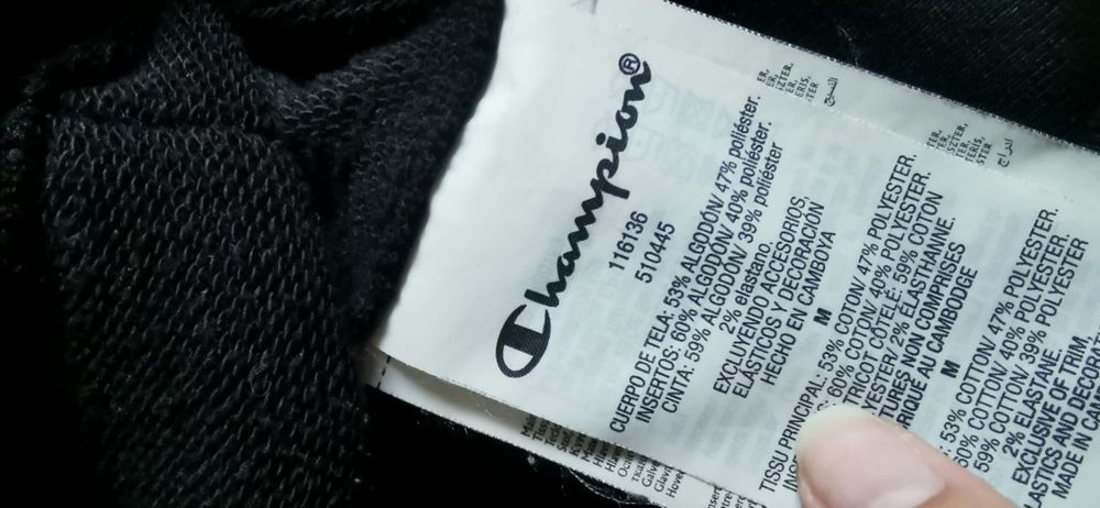 Czarna bluza Champion