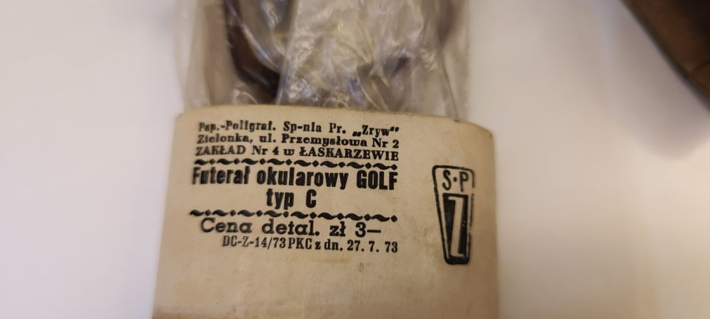 Okulary Otwock w etui Typ C