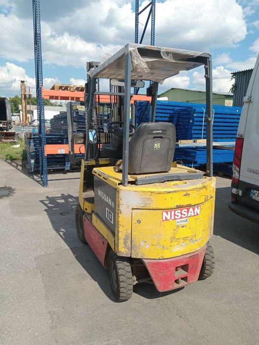 Навантажувач Nissan електричний, 3м підйом погрузчик кара 1т.