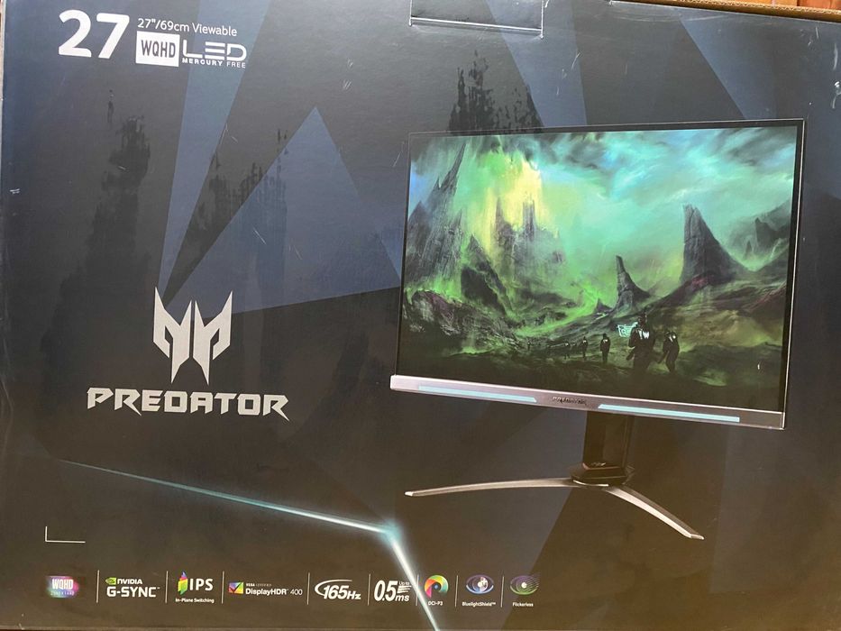 Ігровий Монітор Acer Predator XB271 UGS 27" IPS QHD 165 Hz G-Sync