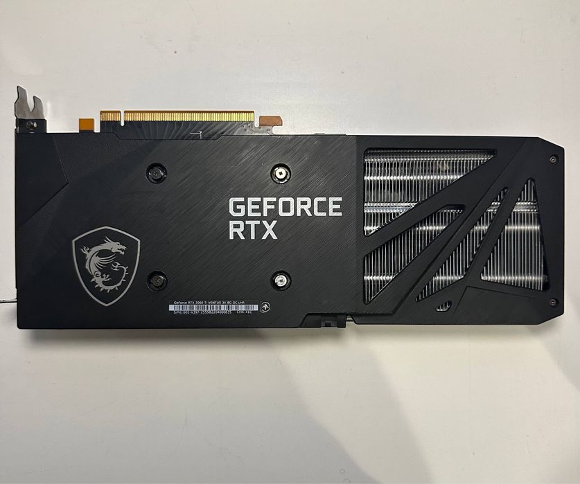 MSI RTX 3060 ti ventus 3x OC відеокарта