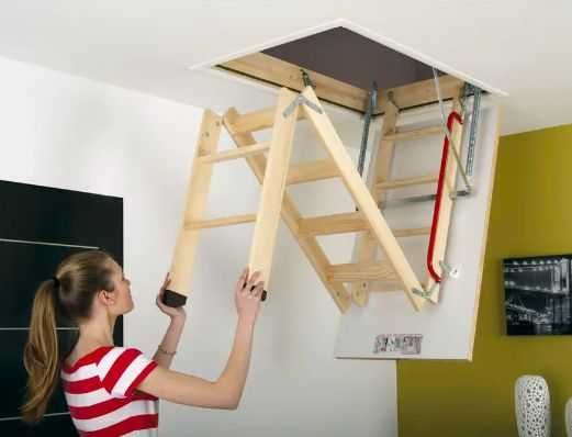 PROMOCJA! Schody strychowe FAKRO LWK PLUS 60x120 Ruda Śląska