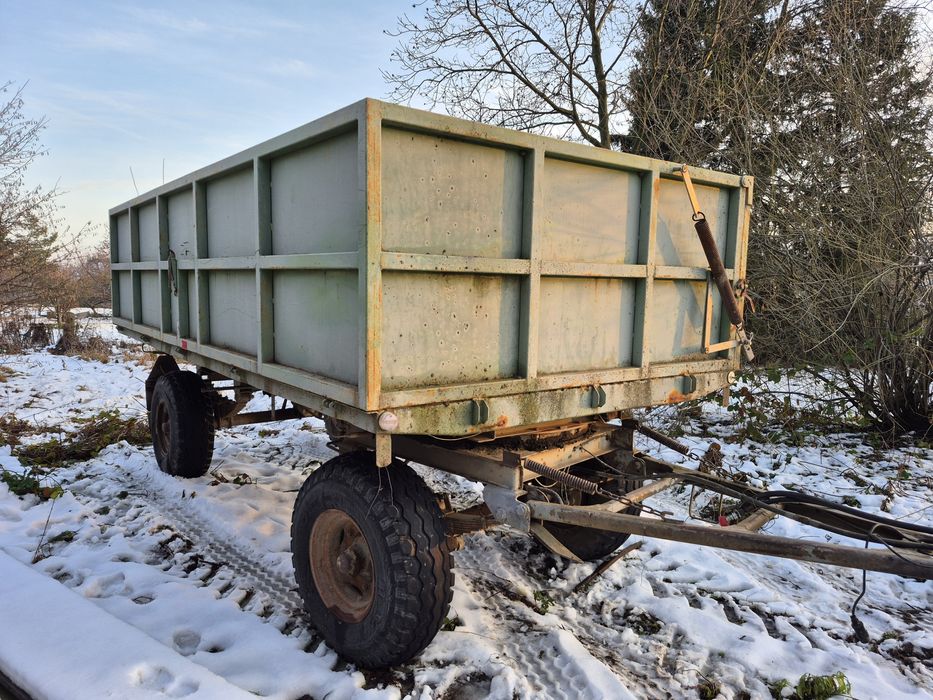 Przyczepa rolnicza czeska bss p93 9 ton Brandys panav okazja hl