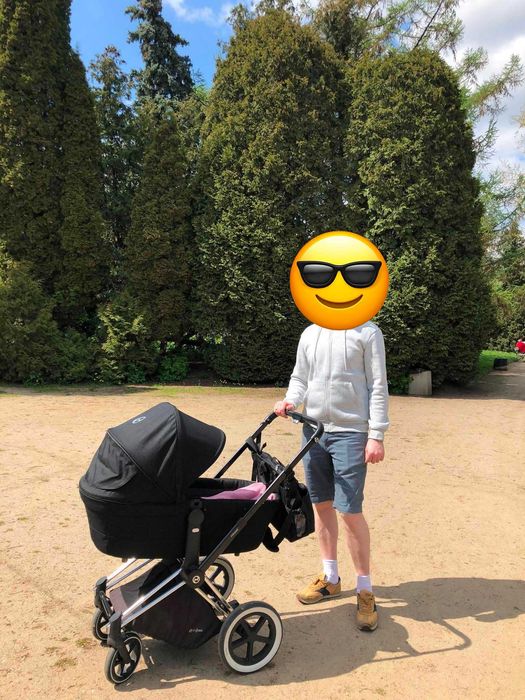 Cybex Priam Lux Spacerówka + Gondola + dostawka + dodatki!