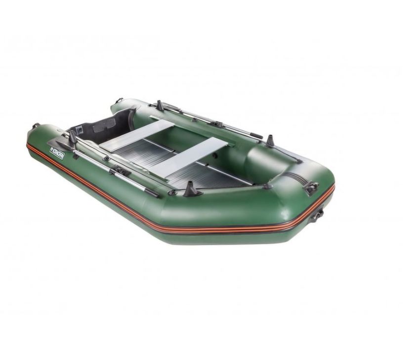 Ponton Kormoran 330PP Zielony / sztywna aluminiowa podłoga