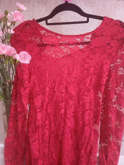 Czerwona sukienka mini