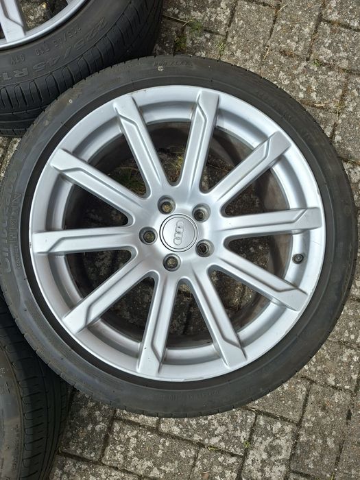 Felgi Audi 18" 5x112 Opony letnie 225/45/18