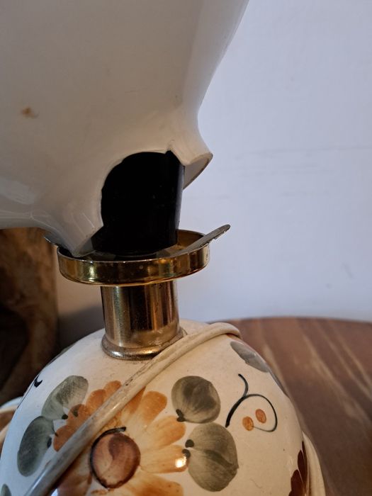 Lampka stołowa w stylu vintage PRL