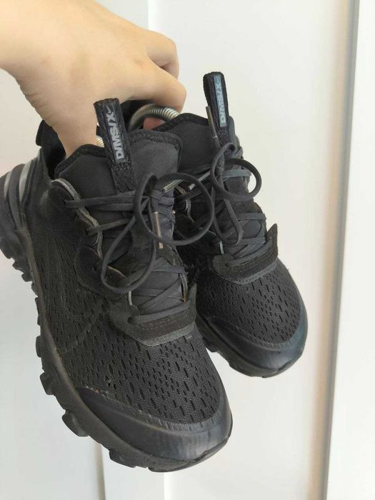 Nike React Vision D/MS/X Triple Black кросівки 36,5–37, устілка 23,5 см, чорні масивні Найк Nike React Vision D/MS/X Triple Black кроссовки