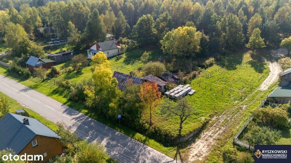 Działka w sercu Roztocza, Szewnia Dolna, 40 ar - Widok 2