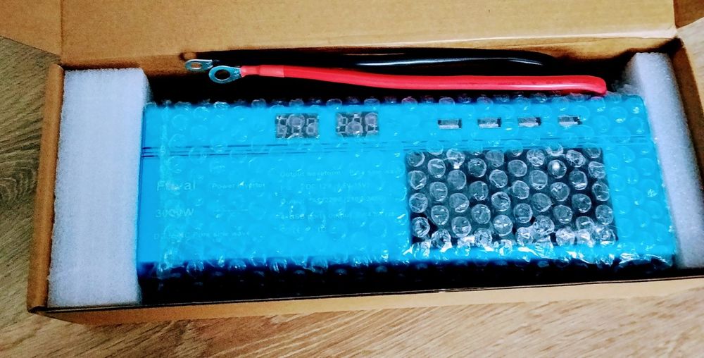 Інвертор Foval 3000w, перетворювач напруги 12-220 В 50гц, Чистий синус